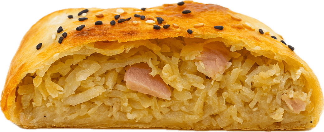 Breakfast Strudel, inside