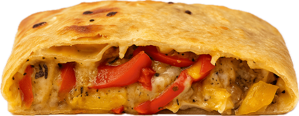 Chicken Pepper Smoked Cheese, inside