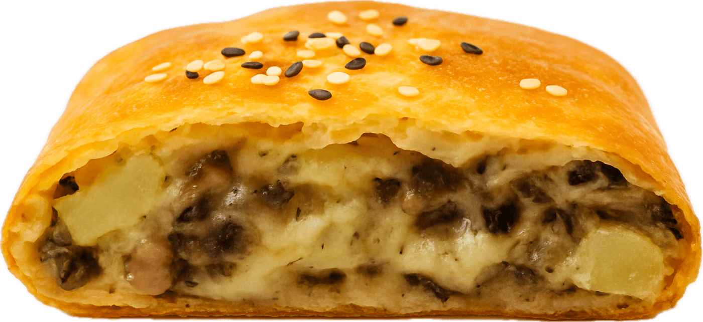 Mushroom Potato, inside