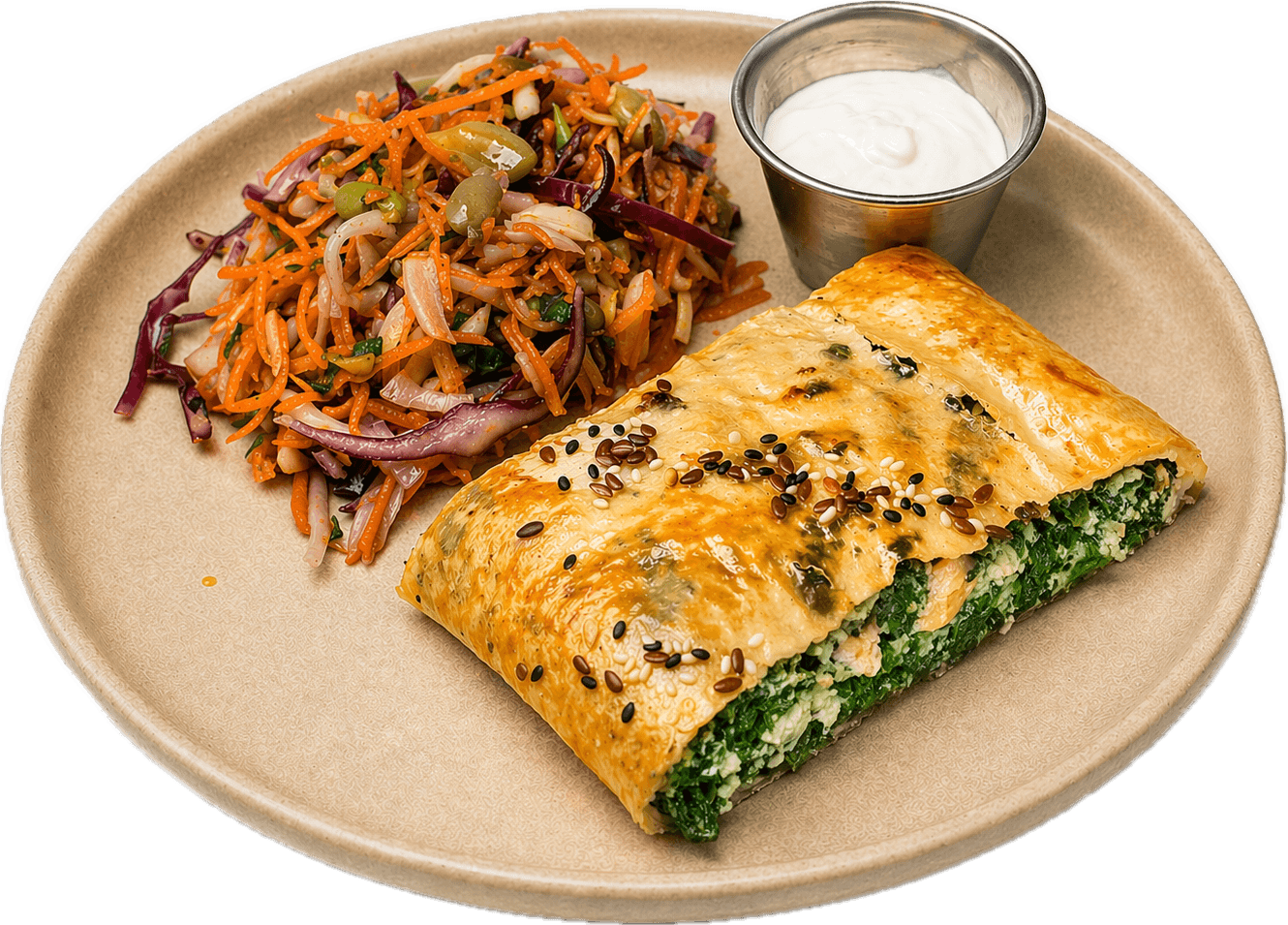 Salmon Spinach Cheese