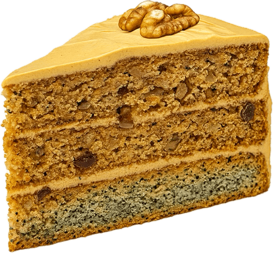 Trio Caramel Cake